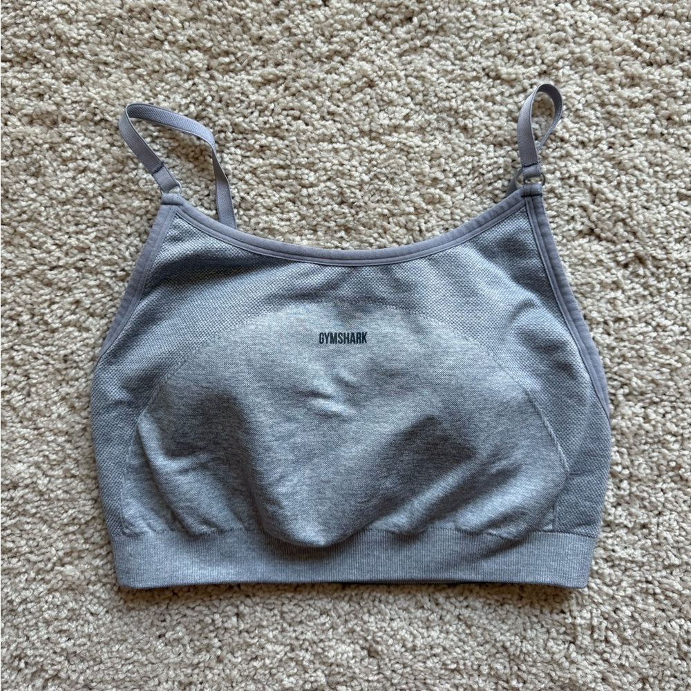 Gymshark Charcoal Sports Bra